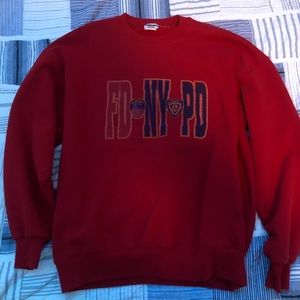 NYPD/FD crewneck